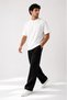 Men's Premium White Oversize T-Shirt – Breathable, Soft Textured, Anti-Sweat, Comfortable Fit, Basic