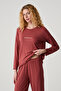 Comfortable cut pajama set - 4