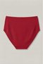Pack of 10 Red Women's High Waist Cotton Gathering Panties in Plus Size - with Sleep Band Gift - 5