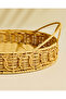 Brown Round Basket - 4