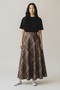 Plaid Patterned Bell Skirt - 3