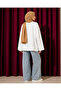 Women's Wide Sleeve Comfortable Long Modal Blouse - 3