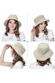 Sun hat dark beige breathable mesh wide brim hunting/camping/travel. - 3