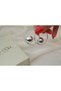 Kp709 Large Ball Pendant Silver Hoop Earrings (Inner Diameter 35 mm) - 2