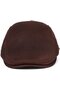Unisex summer beret navy 55-60cm breathable newsboy flat cap. - 4