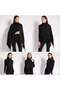 Women's faux cashmere scarf burgundy 200x70cm elegant long. - 4