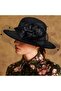 1 Women's Printed Felt Hat - 3