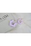 Kp647 Wave Form Lila C Earrings (30 mm) - 2