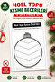 Christmas Ball Cutting Skills Activity |   10 Sheets A4 Cutting Work |   Preschool Scissors Usage Activity - 2