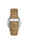 Men's Stainless Steel Watch, Tan Leather Band | Trn-Ss43 - 5