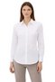 Long Sleeve Shirt with Buttons, Classic Collar, Suitable for Casual and Office Wear - White - 4
