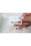 Çkp3022 Special Series 3-Piece Combined Earring Set with Solitaire and Hanging Zircon Stones Gold - 2
