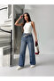 Belted Stone-Detail Tinted Stretch Straight Jeans Pants - 4