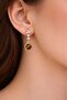 Tiger Eye Design Earrings