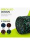 ProsourceFit High Density Foam Rollers 12 - inches long, Firm Full Body Athletic Massage Tool for Ba - 4