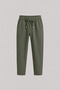 Boy's Pique Jogger Pants |   Lace-Up Elastic Waistband |   King Pike Fabric |   Casual Comfortable Pants - 5
