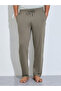 Olive Short Sleeves T-Shirt and Pants Relaxed Fit Pyjama Set - 4