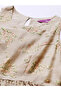 Grey Printed Silk Blend A-Line Kurta, Palazzos and Dupatta Set - 5