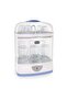 2-In-1 Sterilnatural Steam Sterilizer 24-hour Protection With Adjustable Size Bpa Free - Clear/White