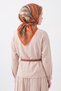 Velora Scarf Brush Pattern Orange - 3