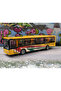 Pull and Drop Mechanism Metal Body Yellow City Bus - Realistic Design Toy Car (15 cm) - 5