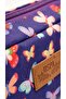 Women Pencil Bag Butterfly Pattern Zipper Pencil Holder Makeup Bag Large Capacity - 4