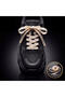 Cream Color Lace Mesh Patterned Flat Shoelaces Sports - 4