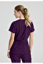 Skt147 Dignity Women's Scrubs Top – Imported, 4-Way Stretch, Modern V-Neck, and Comfortable Doctor/Nurse Single Top - 4