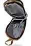 Three-Compartment Mini Shoulder Bag with Capybara Figure and Pen Holder Organizer - 3