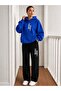 Why Not Printed Men's Hooded Tracksuit Set with Piped Trim Bottom/Upper
