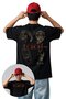 Unisex Oversize Rock Band Tool Members Back Printed Crew Neck T-Shirt
