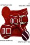 Premium Adjustable Pet Harness & Control String – Comfortable No-Pull Harness for Cats & Dogs | Breathable Soft Vest with Secure Buckle | Strong Pet Control Leash Included (Red, Small) - 3