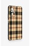 Redmi Note 10 Pro Compatible Cream Plaid Pattern Silicone Case - 3