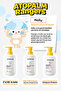 Special Shampoo for Children That Does Not Sting the Eyes and Provides Oil-Moisture Balance Scalp Deep Clean Shampoo Kids - 8