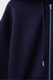 Kapüşonlu fermuarlı sweatshirt - 8