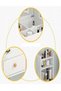 Deal Multifunction Modern Upgraded Design One Drawer Vanity Makeup Glass Mirror Dressings Storage 15 mm Thickness Wood Sheet Table 80 x 40 x 111 cm - 4