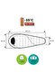 Balance -25C Ultralight Sleeping Bag 195R Right Red - 2