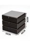 Multipurpose Use Creative Design Rotatable 3 Drawers Nightstand Solid Wood Bedside Table Small Chest of Drawers Side Table for Bedroom Living Room 50x40x48 cm - 5