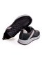 Black Color Lace-Up Genuine Leather Men's Shoes - 2