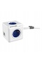 Prelungitor 1.5m 4 prize 2x USB Alb