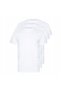 Tricou bărbătesc Basic, pachet de 3, alb, M - 5