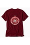 Pomegranate Botanical Art Printed T-Shirt Design - Red - 6