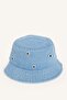 Women's Embroidered Jean Fisherman Hat I3917Ax26Sm - 3