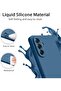Soft Silicone Cases for Samsung Galaxy A56 6.7 Inch 5G,[Military Grade Drop Protection] [Anti-Scratch Microfiber Lining] Shockproof Slim Cover for Galaxy A56 (Navy Blue) - 5