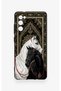 Samsung S20Fe Compatible Noble Lover Horses Patterned Silicone Case - 2