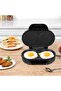 ST-9451 Electric Hamburger Maker 1000W, Non-Stick Burger Grill Machine with Dual Cooking Plates - 5