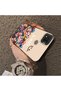 Redmi 10A Compatible Silicone Edge Hard Back Case Couple Phone Case with Floral Pattern - 4