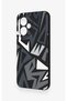 Honor 400 Compatible Geometric Block Pattern Silicone Case - 3