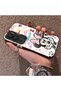 Phone Case for Vivo Y31 5g Compatible Silicone Edge Hard Back Case Couple Cartoon Pattern - 2