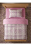 Single Size Double-Sided 120X200 Elastic Sheet Bedding Set, 3 Pieces with Zipper - 4